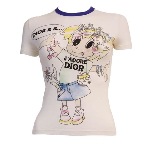 dior flowers shirt|dior shirt cartoon.